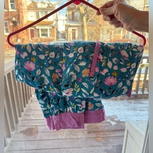 Little Sleepies Pink Flowers Pj’s